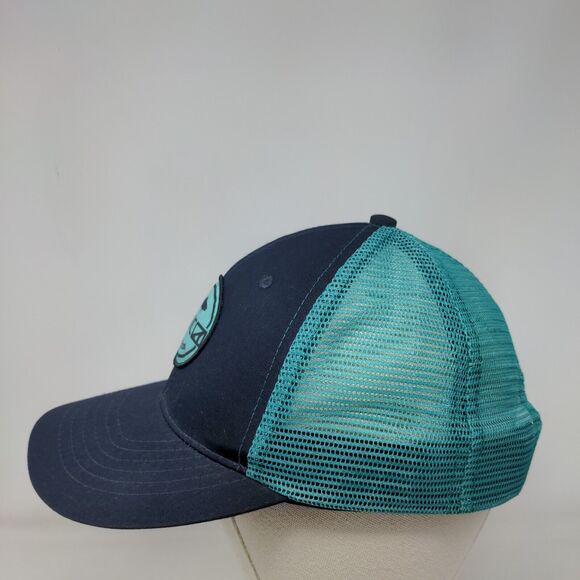 SWCO Since 2008 Snapback Trucker Hat Blue One Size Adjustable Mesh Back 6 Panel - Picture 3 of 7